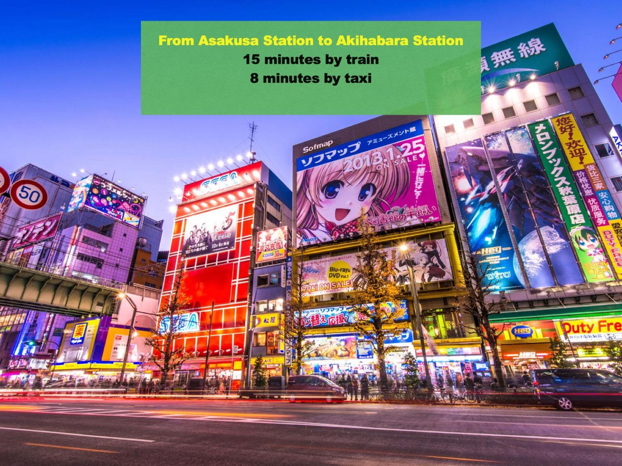 Asakusaーhanakawado Tokyo Dış mekan fotoğraf